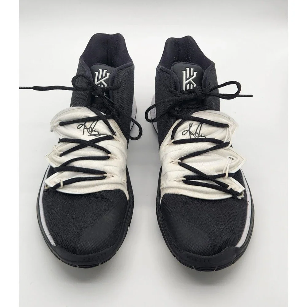 Nike Kyrie 5 Team Black White Basketball Shoes Mens Size 13
